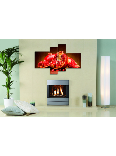 Модульная картина "Сочный гранат"