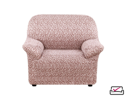 Чехол на кресло Тела Безарро Кофейный Италия