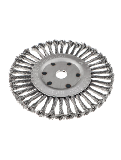 ЕРМАК Щетка металл. для УШМ200мм/22мм, крученая, дисковая