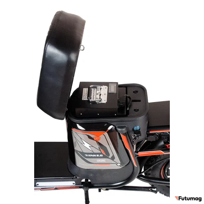 Электровелосипед Minako Titan 2.0 красный