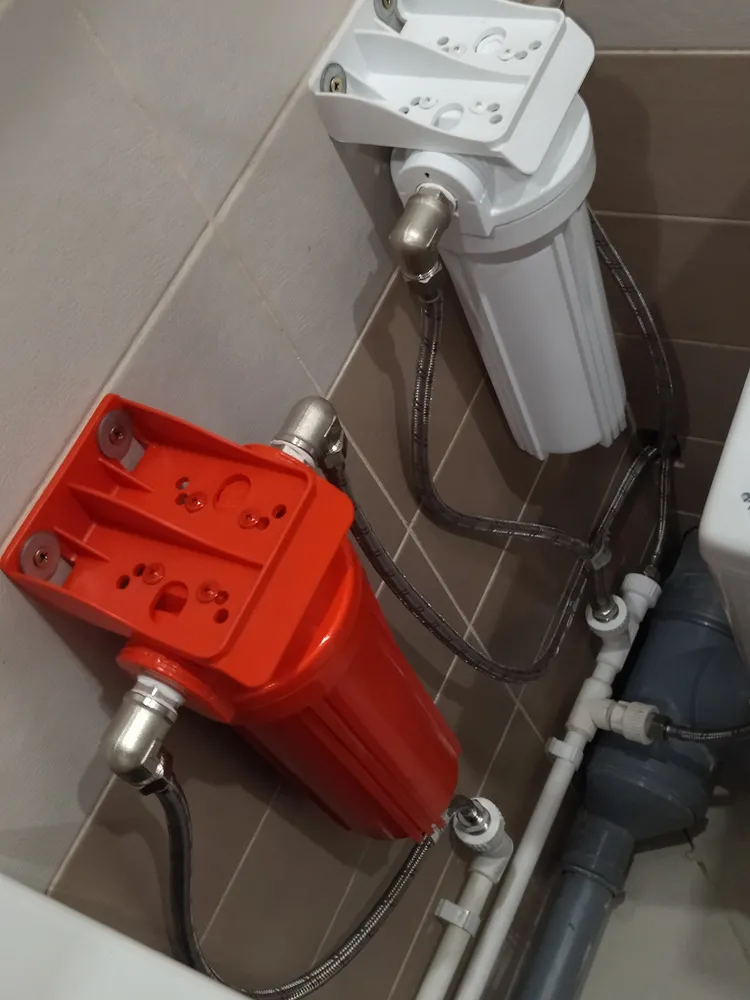 Установка фильтров воды