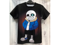 Футболка Андертейл 3Д, с полной запечаткой №4