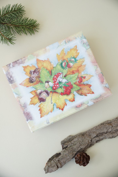 Комплект елочных игрушек "Плоды леса"