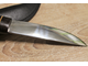 Нож якутский №1 из стали Х12МФ, кованый дол, венге