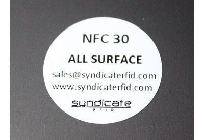 RFID метка NFC Syndicate MOM NFC30, NTAG213, D-30 мм