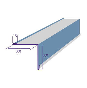 Угол внутренний 89х89х2000