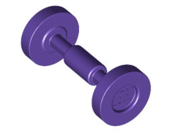 Wheel Skateboard / Trolley, Dark Purple (2496 / 6061692)