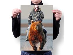 Плакаты с Путиным