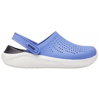 CROCS LITERIDE СИНИЕ С БЕЛЫМ