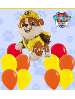 10 шаров на грузе + фигура