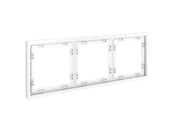 VLS100302 Рамка тройная, белый матовый-1