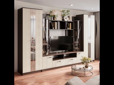 Гостиная Венеция (3400*2200*532мм) венге/лоредо