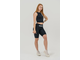 Шорты с высокой талией HIGH WAISTED BIKER SHORTS 10″ GYM THERAPY 628 черные