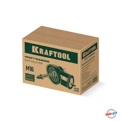 Пылеотвод с центратором для подрозетников М16 Kraftool 29823-M16