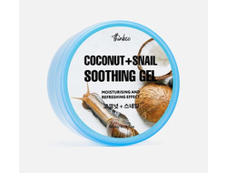 Thinkco. Гель универсальный для лица и тела с экстрактом кокоса и муцином улитки COCONUT+SNAIL (300 мл)