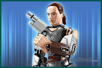# 75528 Сборная Фигура «Рей» / “Rey” Buildable Action Figure (2017)