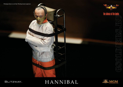 Ганнибал Лектер - Коллекционная фигурка 1/6 Hannibal Lecter Straitjacket ver. Sixth Scale Collectible Figure (BW-UMS10302) - BLITZWAY