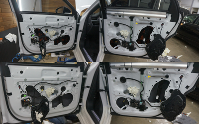 Шумоизоляция Audi A8 / Ауди А8