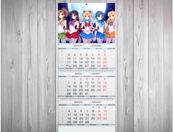 Календарь квартальный Сейлор Мун №23