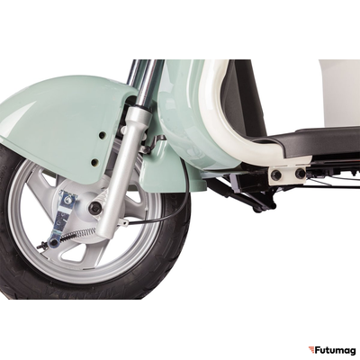 Электротрицикл Rutrike Gelbert Beta 48V/60V 800Вт зелено-белый