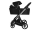 Коляска 3в1 ibebe i-stop Ткань Black, CHROME рама