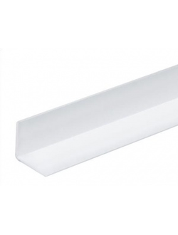 Уголок белый пластик 30*30 (2,7м)