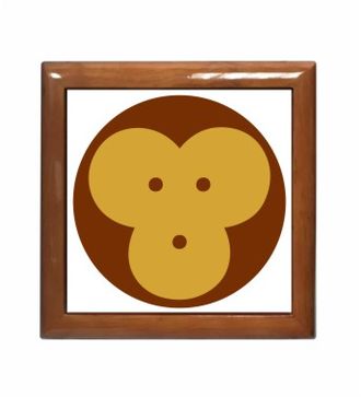Шкатулка талисман обезьяна №14