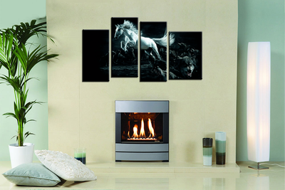 Модульная картина "Среди волков"