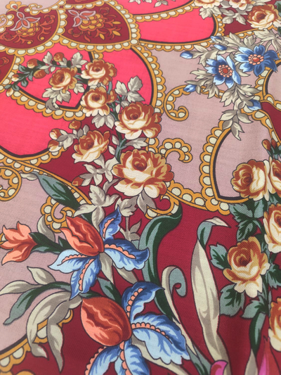 Павловопосадский платок Цыганка Аза 362-6