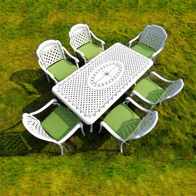 Белая обеденная группа Volcano