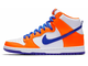 Nike SB Dunk High White (белые с оранжевым)