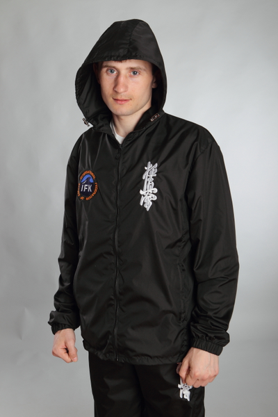 APIKA Ветровка с вышивкой символики каратэ