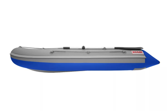 Моторная лодка ПВХ Hunter Keel 3200 Серый-Синий
