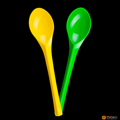 ложки десертная пластиковые