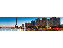 MP-001  ФРАНЦИЯ Глянцевая стеновая панель ALBICO   2800*610*6мм.