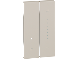 Клавиши для кнопочного диммера 2 модуля, песок - Bticino - Living Now KM19