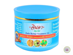 Лечебная маска для волос с Кератином+Женьшень Jinda Herbal Treatment Ginseng, 400 мл
