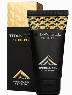 Специальный интимный гель для мужчин Titan Gel Gold TANTRA - 50 мл.