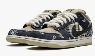 Nike SB Dunk Low Travis Scott Cactus Jack (Экокожа) новые