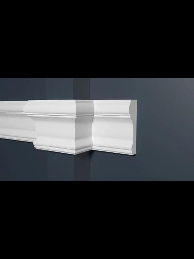 Молдинг с гладким профилем из дюрополимера Decor Dizayn (Декор Дизайн)- 147A