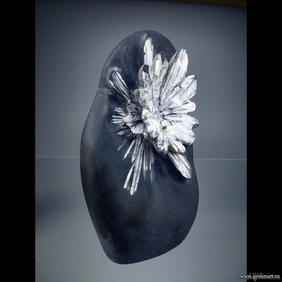 Целестин в аргиллите "хризантемовый камень". Китай. 113*65*35мм