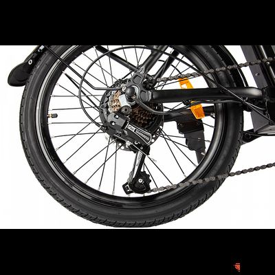 Электровелосипед INTRO Twist Pro (Черный)