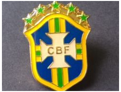 Футбольный значок Brasil