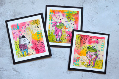 ФП штамп "Бультерьер морской волк"