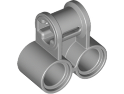 Technic, Axle and Pin Connector Perpendicular Double, Light Bluish Gray (32291 / 4211629 / 6280396)