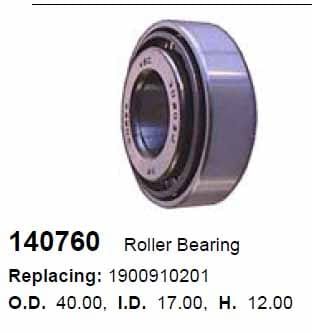 1900910201 BOSCH Конический роликовый подшипник