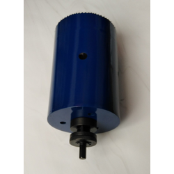 Коронка биметаллическая диаметр 168 мм глубина 200 мм + держатель с креплением шестигранник 13 мм для дрели