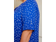 Летнее романтичное платье  из штапеля &quot;ШКОДИ&quot; арт. 423034 (цвет синий) Размеры 50-64