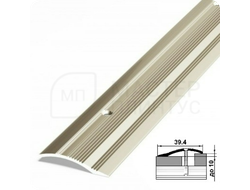 Порог разноуровневый Лука ПР 02.2700.042л Шампань