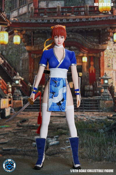 Касуми (серия "Dead or Alive") - КОЛЛЕКЦИОННАЯ ФИГУРКА 1/6 Cosplay Series - Sexy Ninja (SET073A + S10D) - SUPER DUCK